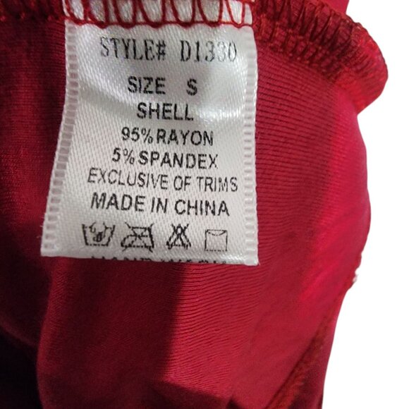 NEW Fashion Nova Ajay Maxi Dress S Red Adjustable Straps Sexy NWT - Picture 7 of 12